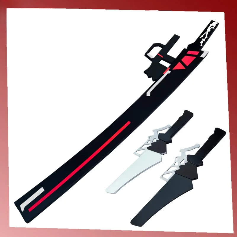 

Scarlet: Black Shadow Sword Cosplay Props Weapons Halloween Christmas Party Props for Comic Show
