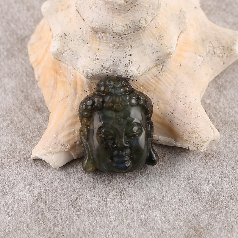 

B&F Handmade Labradorite Pendants, Genuine Natural stones beads, Unique Stones for jewelry & DIY Earring Beads