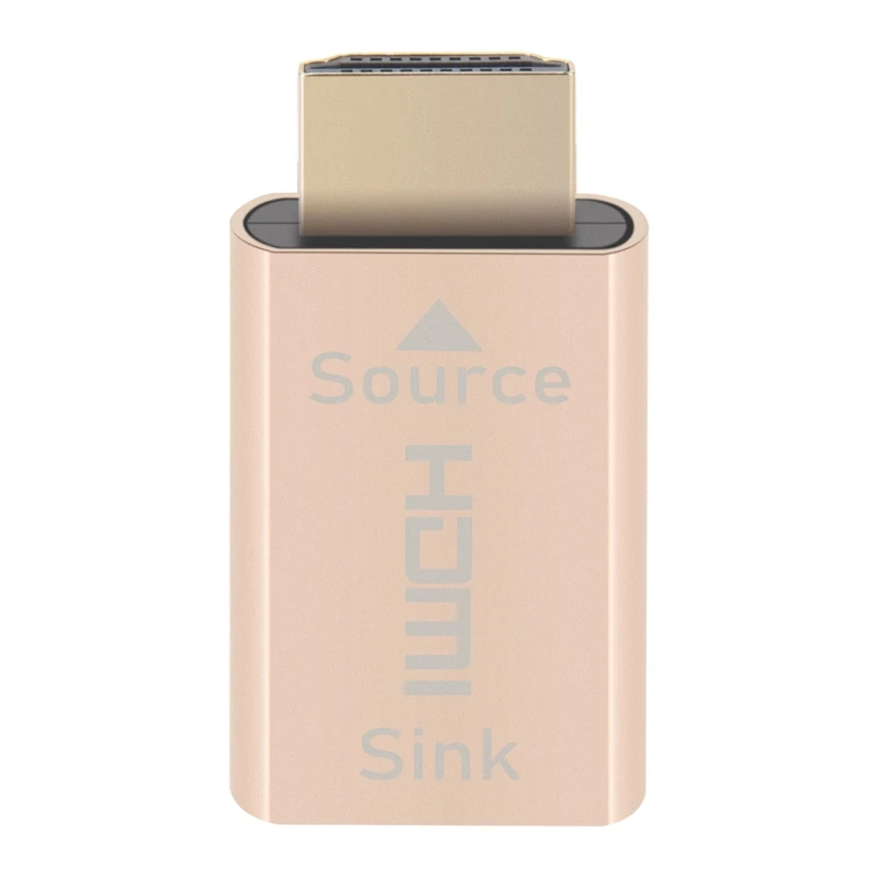 6Pack X(HDMI2.0 EDID DDC Dummy Plug Virtual Adapter Lock Screen Signal Holder KVM Emulator 3840X2160