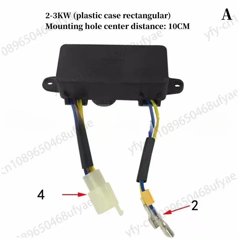 Accesorios para generadores de gasolina y diésel, regulador voltaje trifásico, rectificador Avr, 2/3kw, 5/6, 5/8kw