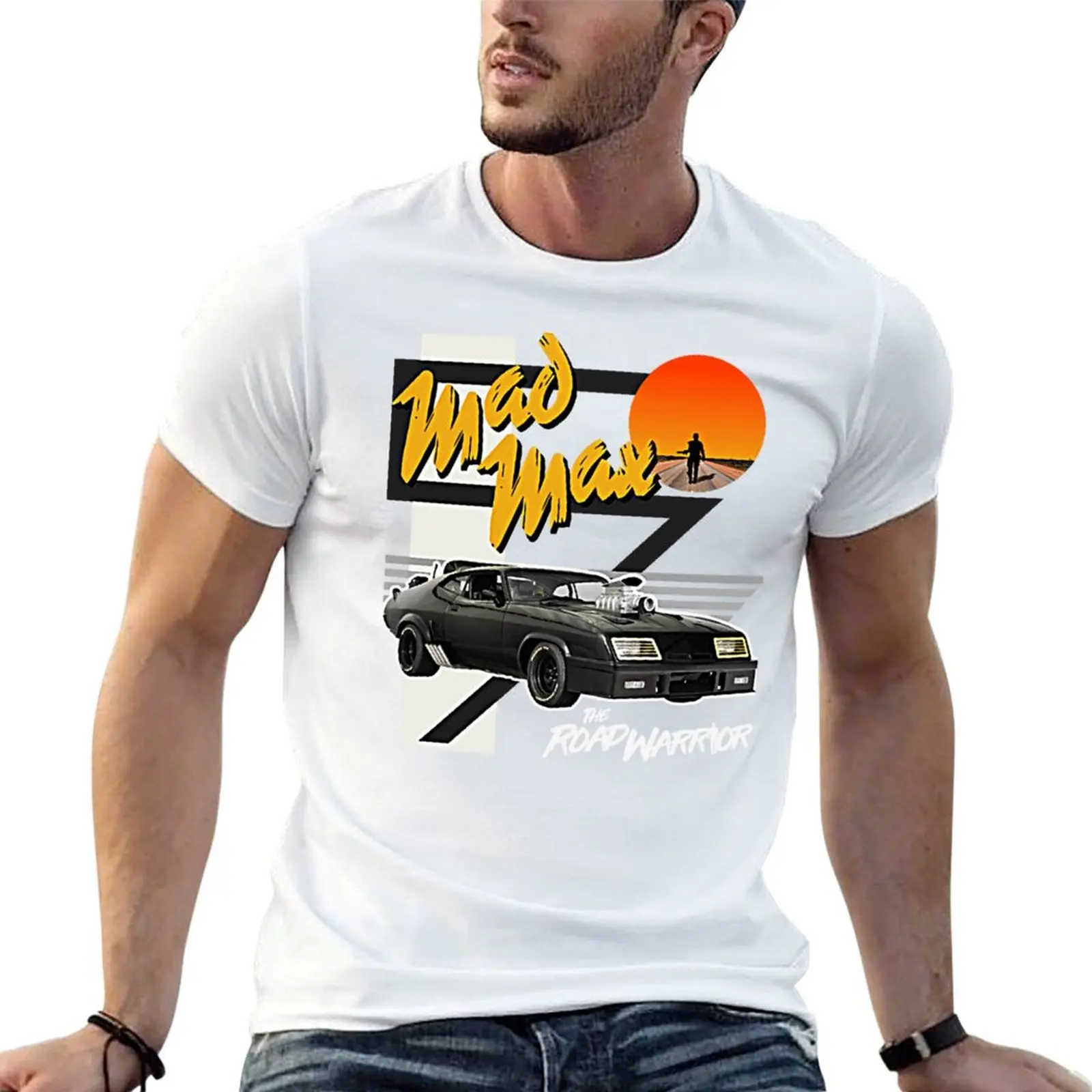 

Mad Max The Road Warrior V8 Interceptor T-Shirt funny t shirts dark humor anime tshirt T-Shirt
