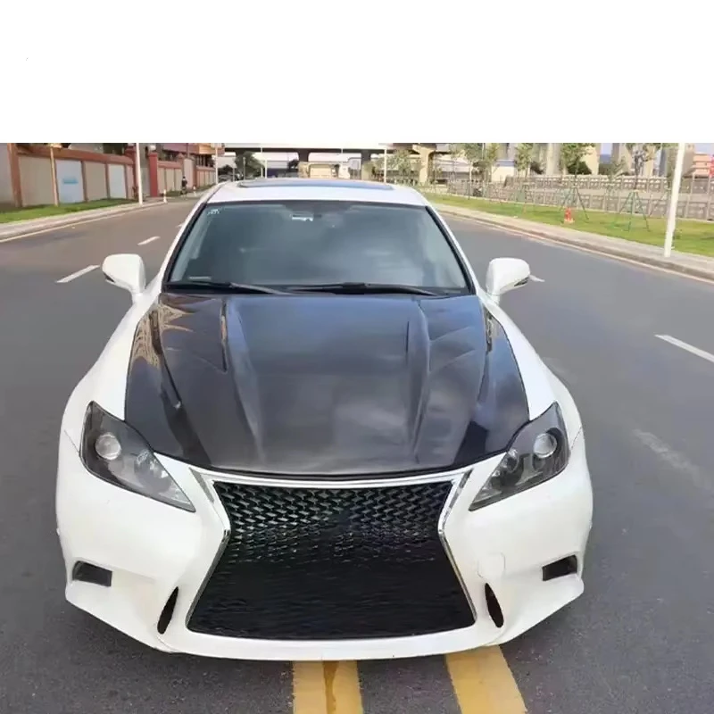 Kap Mesin Serat Karbon untuk IS250 Bonnet Depan
