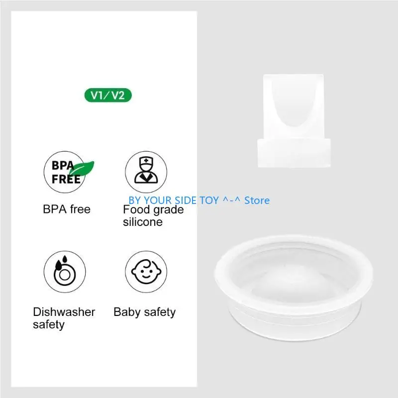 실리콘 밸브 다이어프램 세트 V1/V2 U6XE용 모유 펌프 밸브 및 다이어프램 세트
