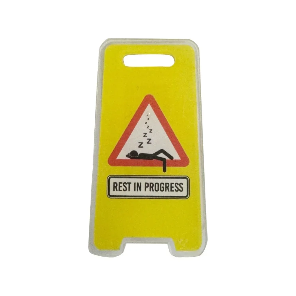 Hilarious \'Sorry, Yesterday Was The Deadline for All Complaints\' Acrylic Desk Sign Fun Office Desktop Decor Accessory
