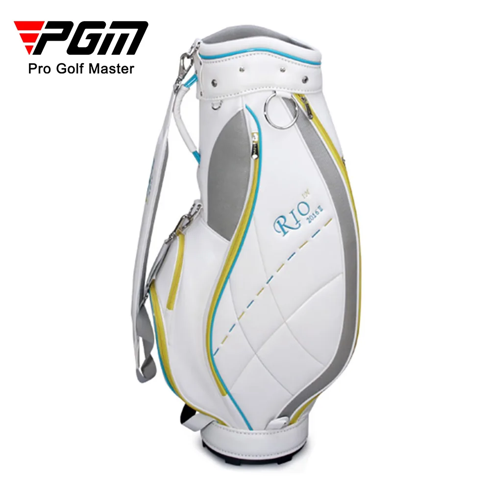 Pgm Women Golf Bag Waterproof Golf Standard Bag Sports Cart Club Airbag Holds Portable Breathable Large Capacity Package QB042