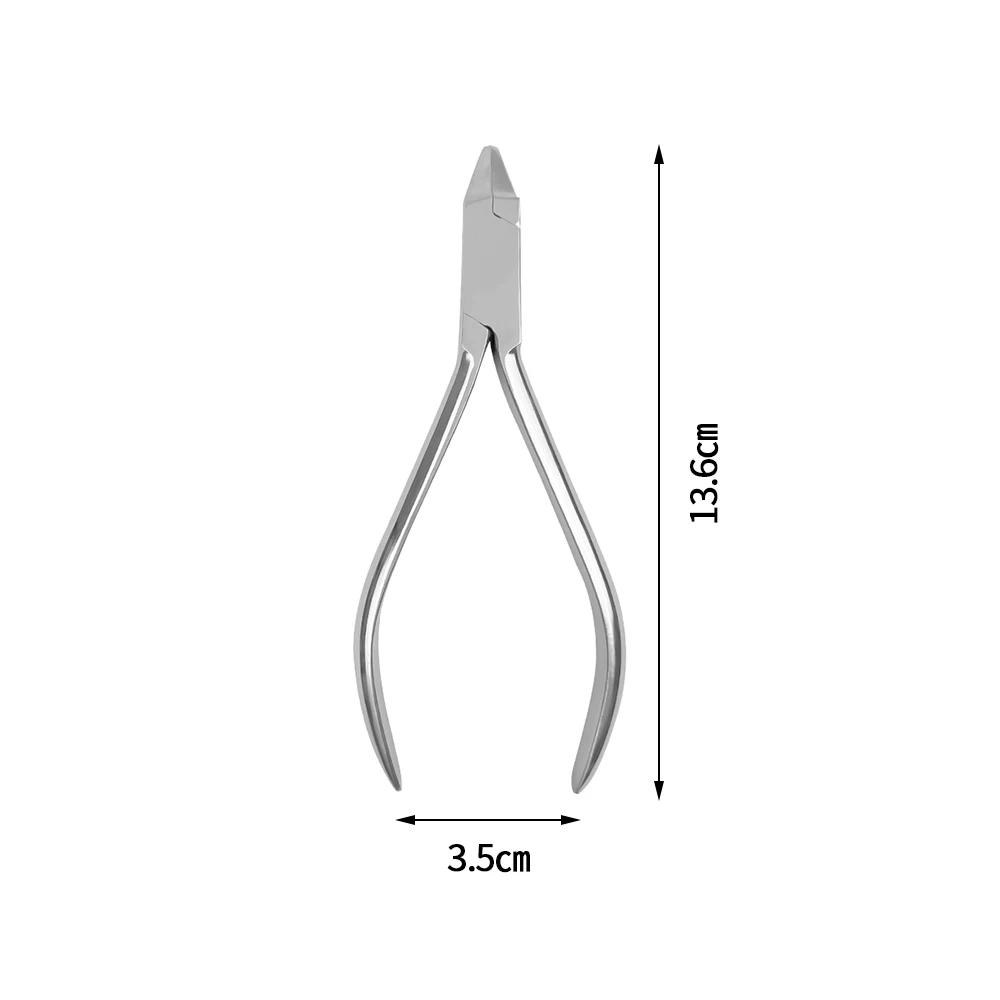 Dental Flat Head Pliers Wire Bending Stainless Steel Forcep Niti Wire/filament Curved Shaping Wire Ligature Cutter Dentistry Too