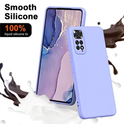 Original Phone Case for Xiaomi Redmi Note12 Pro 4G Liquid Silicone Fundas Redmi Note 12 Pro Soft Luxury Shockproof Cover Cases