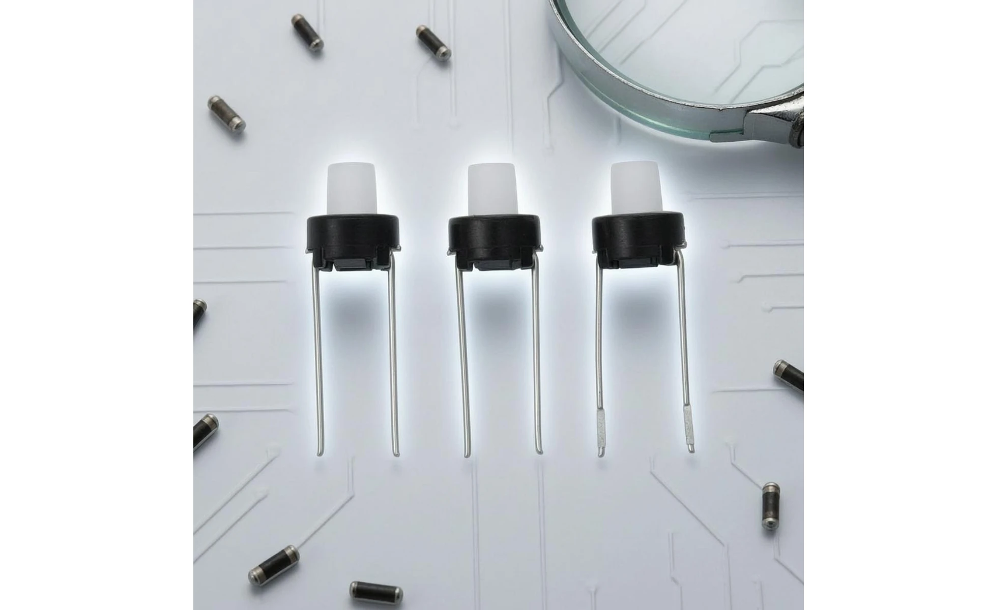6 X 6 X 5 Mm Switch PCB Mount Through-Hole Tactile Switch Electronic Part Compact Breadboard Use for Musical Instruments 6 X 6 X 5 Mm Switch PCB Mount Through-Hole Tactile Switch Electronic Part Compact Breadboard Use for Musical Instruments
