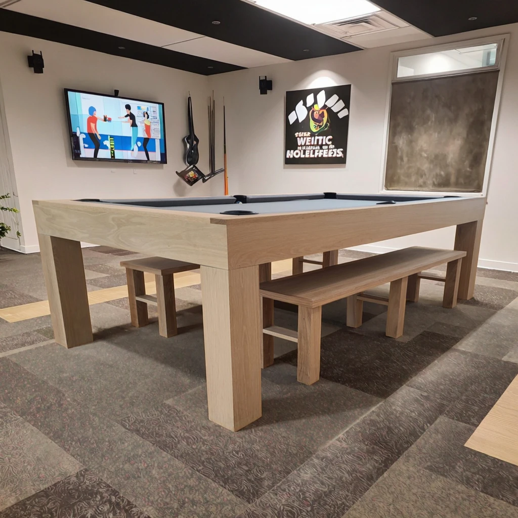 Factory Direct Sale High Quality Custom 9Ball Style Pool Table 7ft 8ft 9ft Billiard Table with Solid Wood Legs and Top a Slate