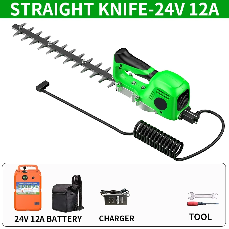 Electric hedge trimmer high power rechargeable single portable greening hedge shears 1500W
