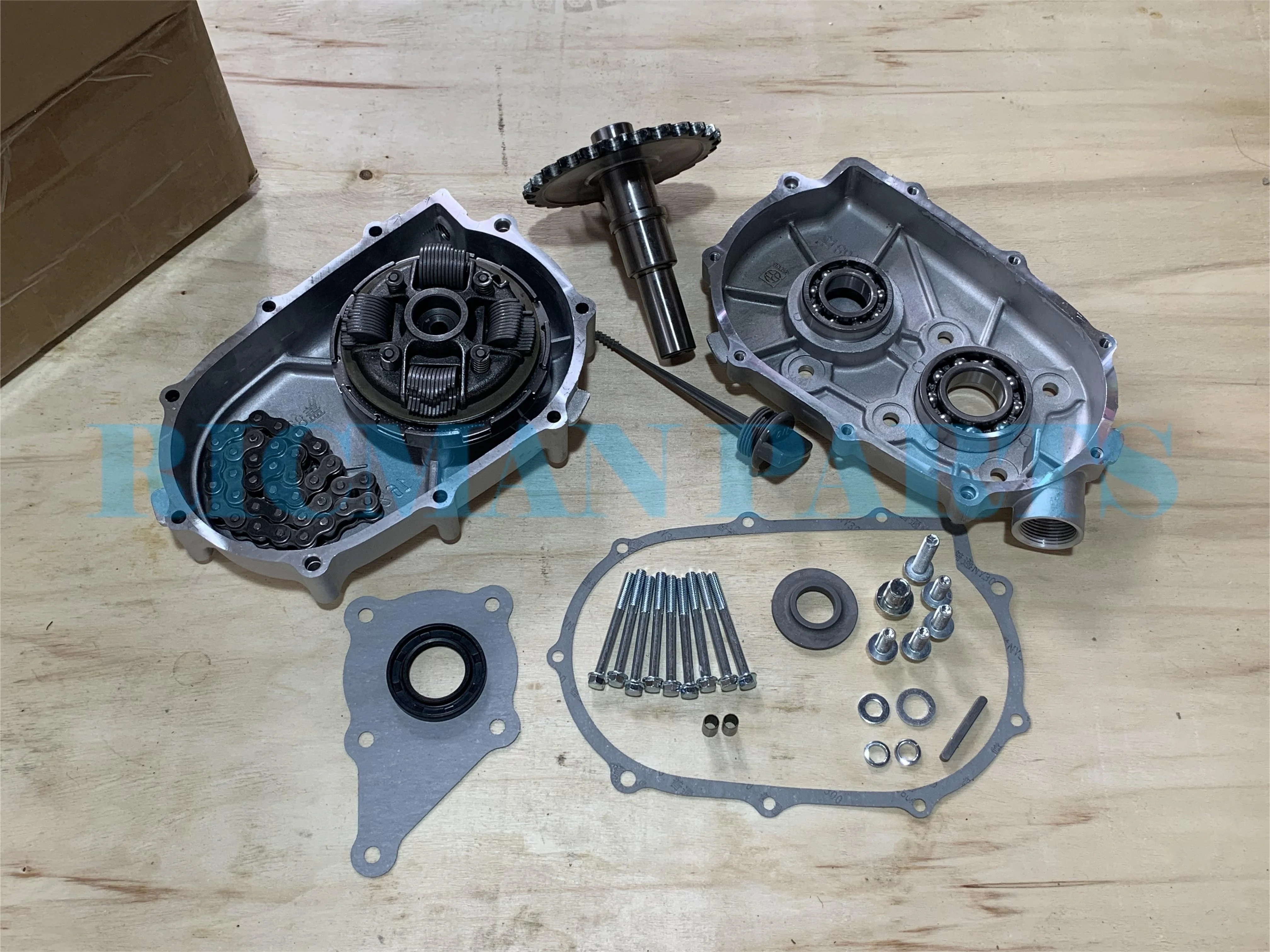 Hot sales factory direct engine parts REDUCTION GEARBOX GX160 GX200 GX270 GX390 2/1 CLUTCH 19.05mm 20mm 22mm