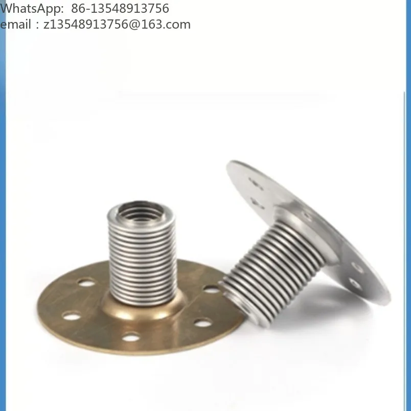 304 Stainless Steel Precision Metal Bellows Corrosion Resistant Pressure‑Resistant Vibration‑Absorbing Welded Pipe Assembly 1