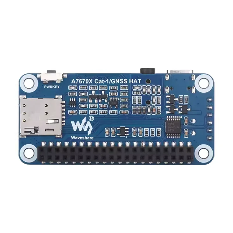 Imagem -02 - Placa de Desenvolvimento de Expansão para Raspberry pi A7670e 4g Lte Cat1 Hat Gsm Gprs Gnss Zero wh