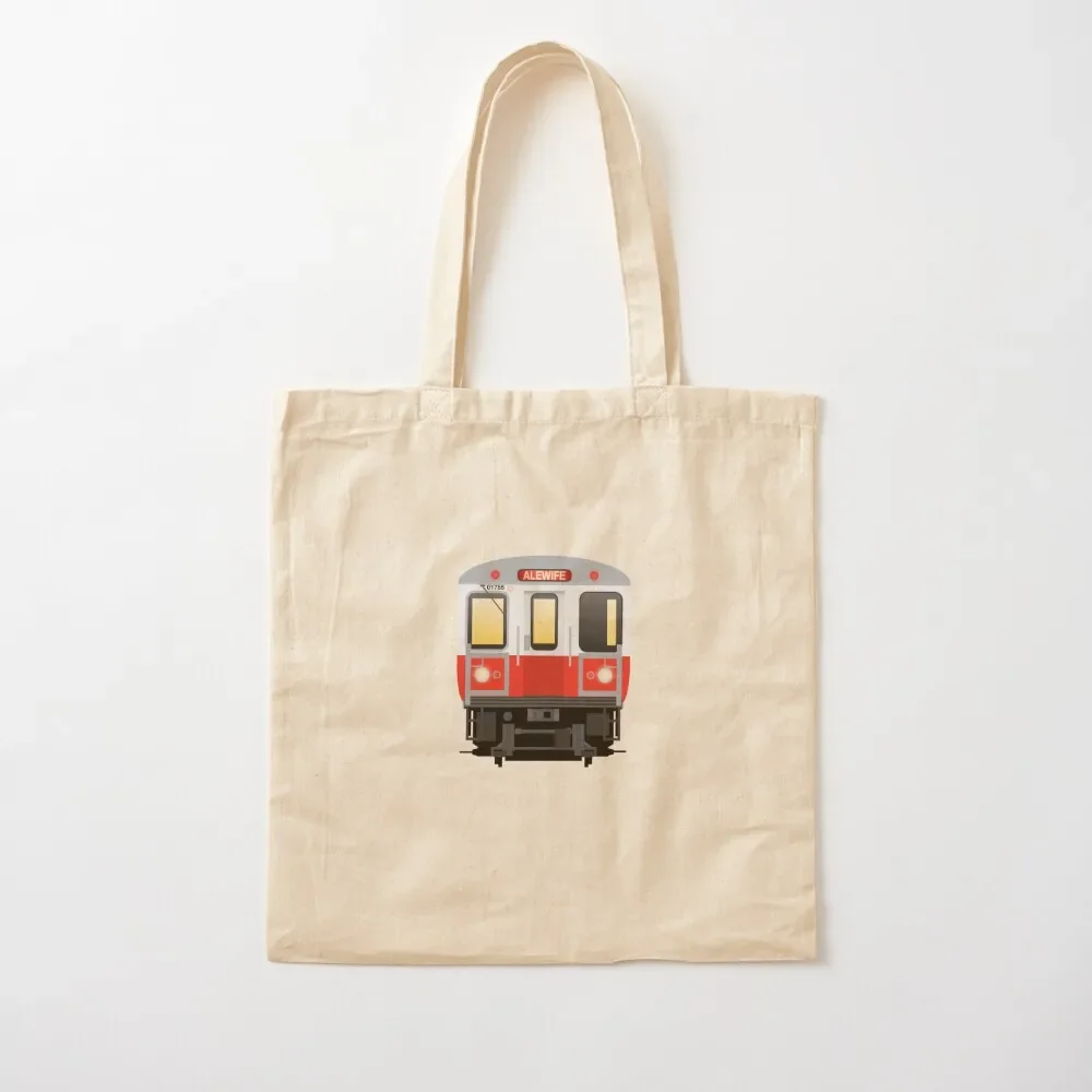 

MBTA Red Line UTDC 1700 Train Tote Bag Women's bag foldable reusable bag