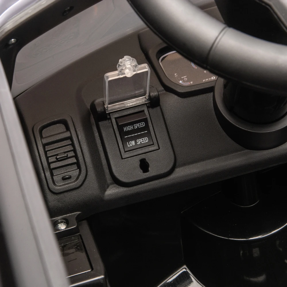 24V 160W 2 posti per bambini che cavalcano su camion telecomando sospensione a 4 ruote musica integrata Bluetooth per età 3-6 anni