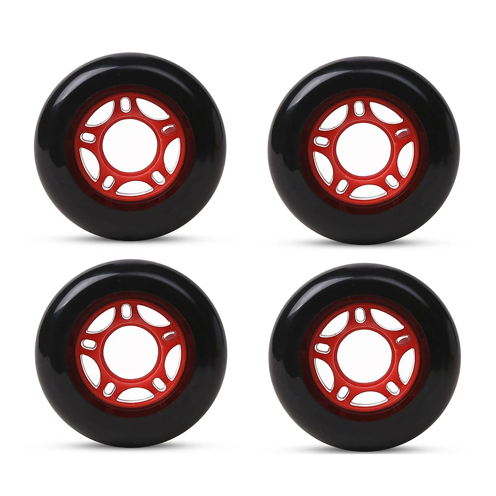 New 4Pcs Super Elastic Skateboard Wheel 70X42mm 83A Polyurethane Wheel Durable Wear-Resistant Stable Longboard Wheel