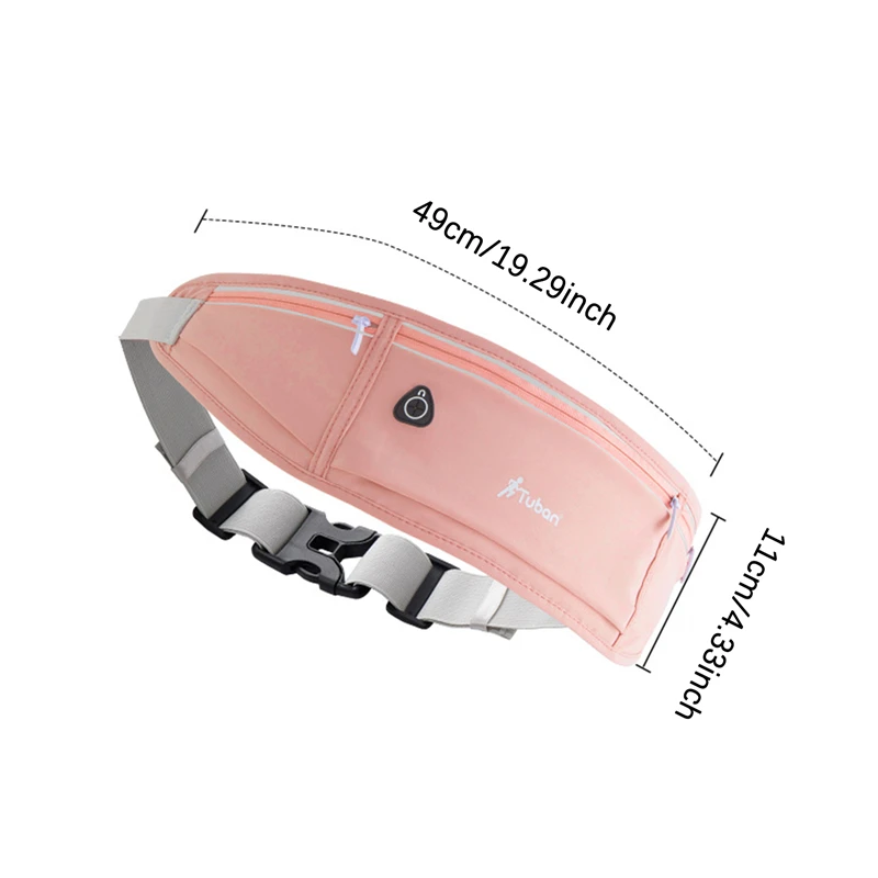 Sports Waist Pack Women Men Running Belt Waist Bag Waterproof Waist Bag Wallet Men Pouch Belt Portable Phone Holder Gym image 4