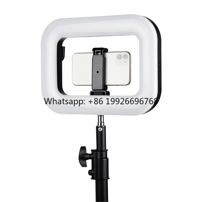 Wholesale  Handheld RGB Ring Light High Color Rendering 2700-6500k Outdoor Selfie Personal Fill OEM Customization Supported