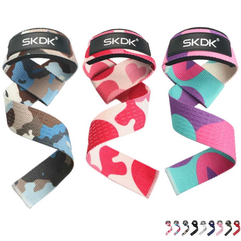 2 Correas de Muñeca para Levantamiento de Pesas, Antideslizantes, para Entrenamiento de Fuerza, Gimnasio, Fitness, Soporte de Muñeca, Banda de Agarre Deportiva