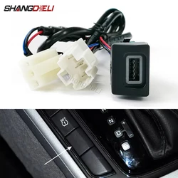 Fast Car charger QC3.0 USB phone charger socket Power Outlet Adapter For Skoda Superb 2010-2013 Accessories
