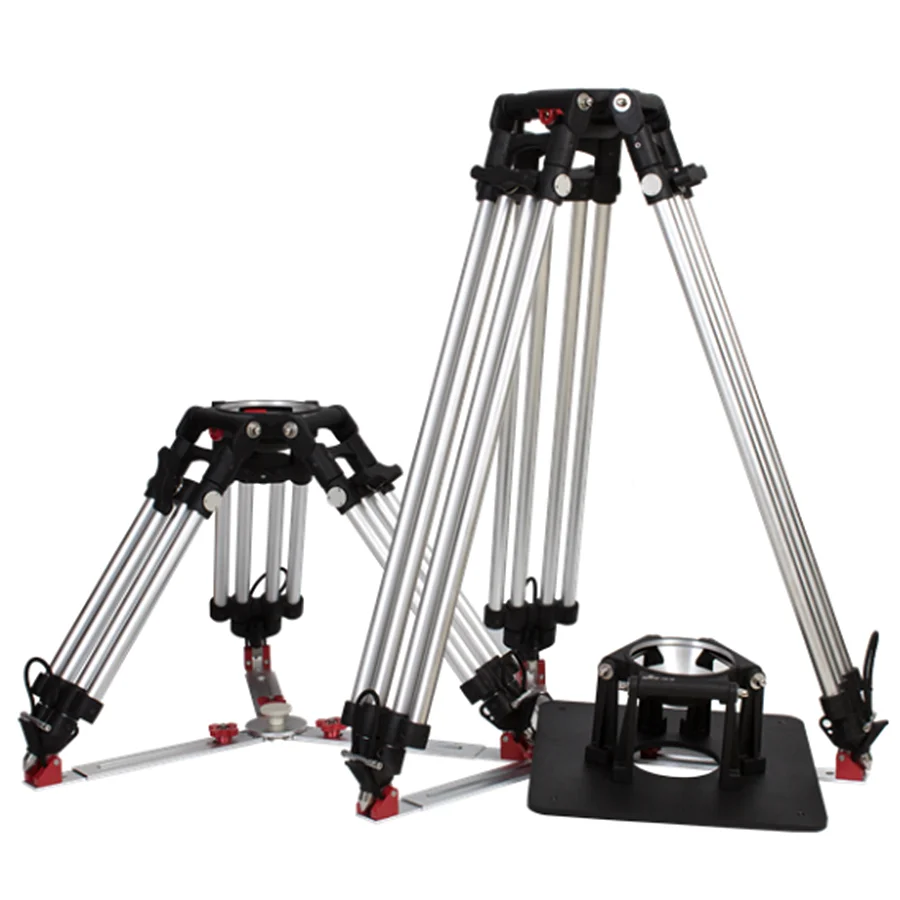 Jiepai STONE 100P Professional Broadcast Heavy Duty Camera Stable Tripod For Filming Video