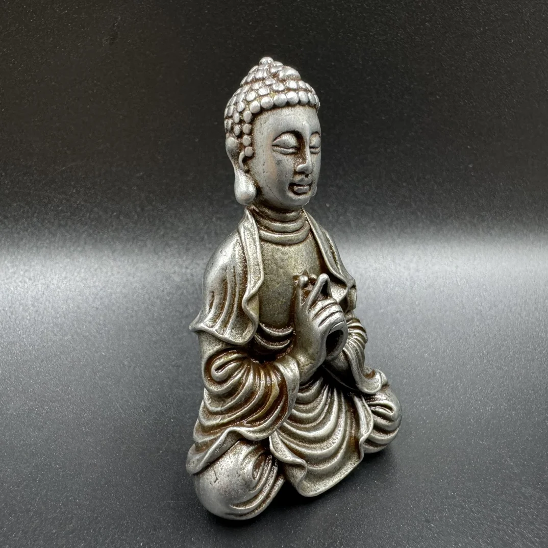 Chinese Tibetan-style Tiantian Big Day Tathagata small decoration sitting Buddha with Buddha home desk decoration