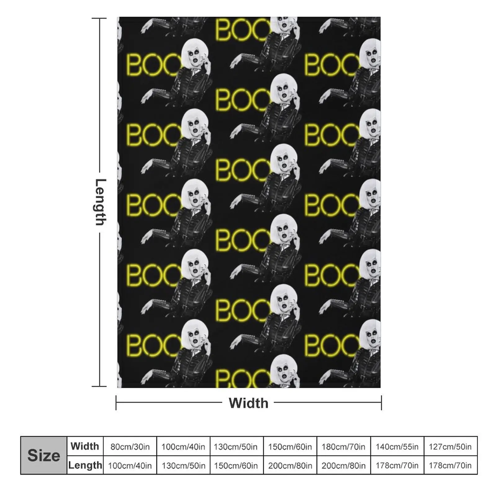 Boo! - Sharon Needles Throw Blanket Polar Soft Sofa Blankets