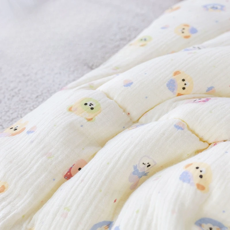 Плюшевая флисовая подушка для сиденья коляски в горошек, подушка для стульчика, теплый коврик для детской коляски, нескользящий универсальный аксессуар для коляски