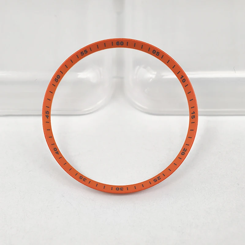 Mod 30.5mm Watch Chapter Rings Fits For SKX007 SKX009 SRPD Case Plastics Inner Rings NH35 NH36 Movement Men's Watch Refit Parts