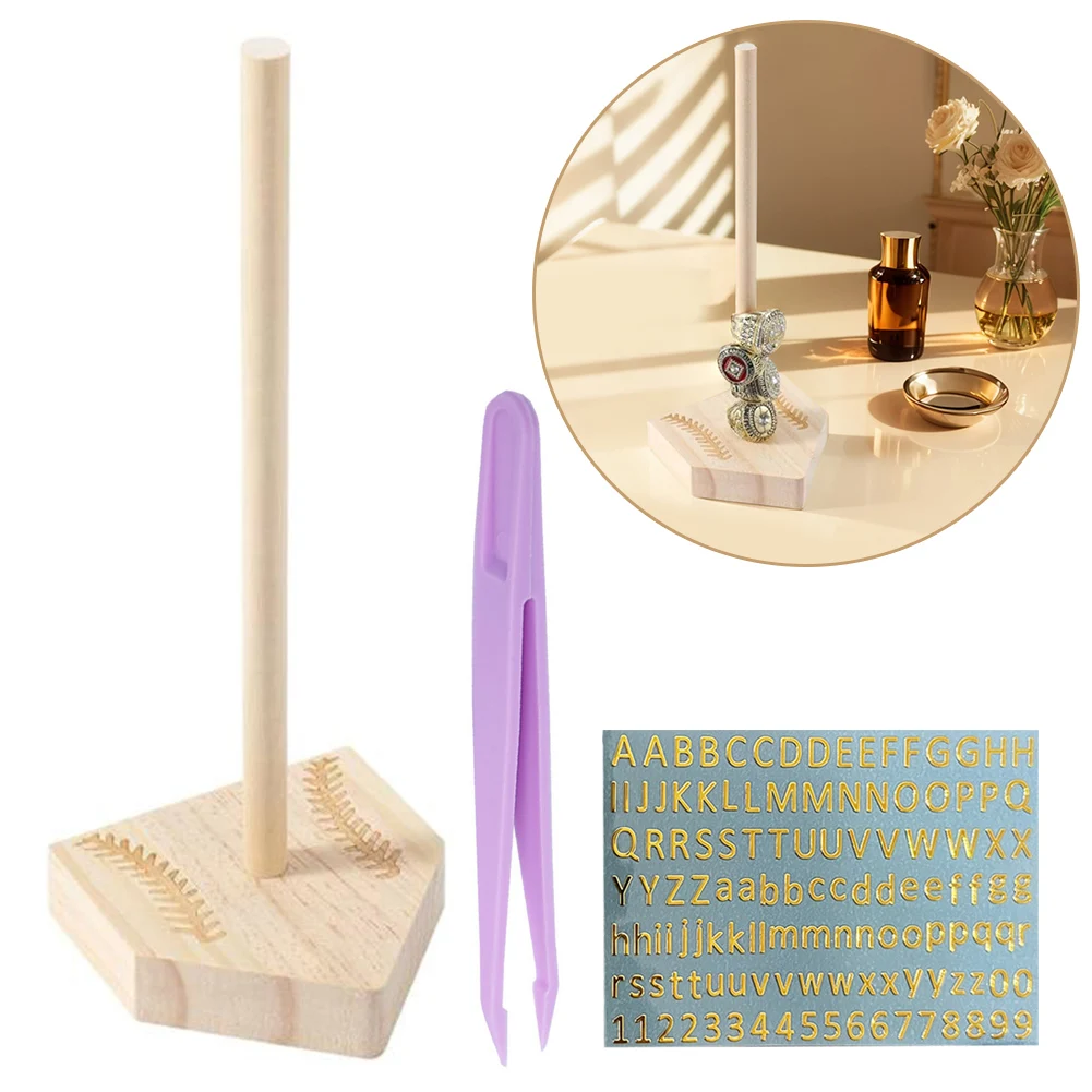 

Деревянное кольцо чемпионата, стеллаж для дисплея, турнирный держатель для колец, спортивный органайзер для памяти, мужской декор в виде пещеры для мужчин, детей, папы, дедушки