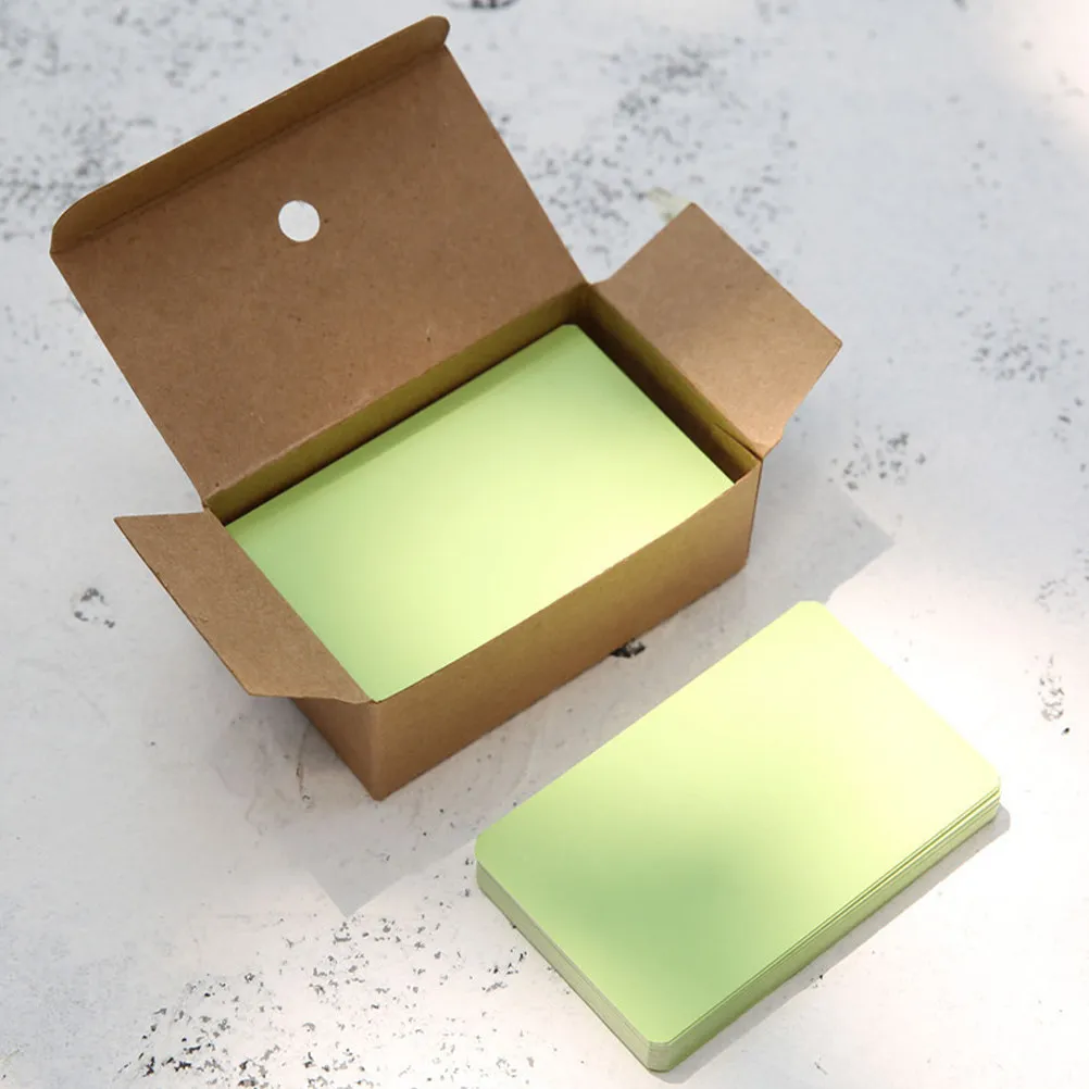 

300Pcs Blank Paper Note Cards Index Flashcards for Vocabulary Practice Message Cards Writing Study Flashcards Index Card