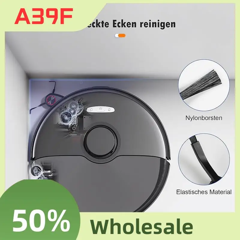 A39F أفضل الملحقات ل Roborock S8 Maxv الترا روبوت فراغ قطع الغيار الجانب الرئيسي فرش ممسحة الملابس مرشحات HEPA أكياس الغبار #5