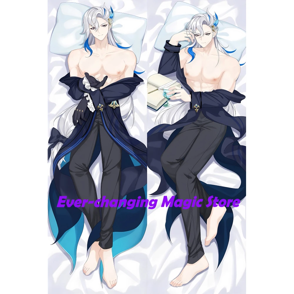 

Anime Game Genshin Impact Neuvillette Dakimakura Hugging Body Pillow Case Cover Pillowcase Cushion Bedding