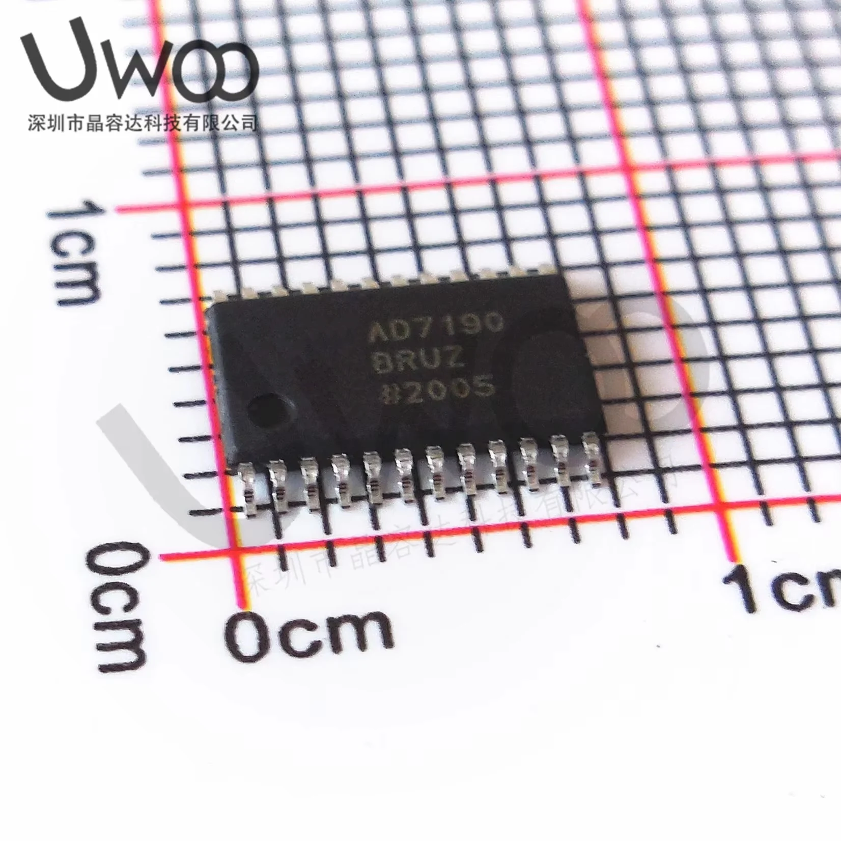 1Pcs New 100% Original AD7190BRUZ-REEL AD7190BRUZ AD7190 TSSOP-24 Arduino Nano Integrated Circuits Single Chip Microcomputer