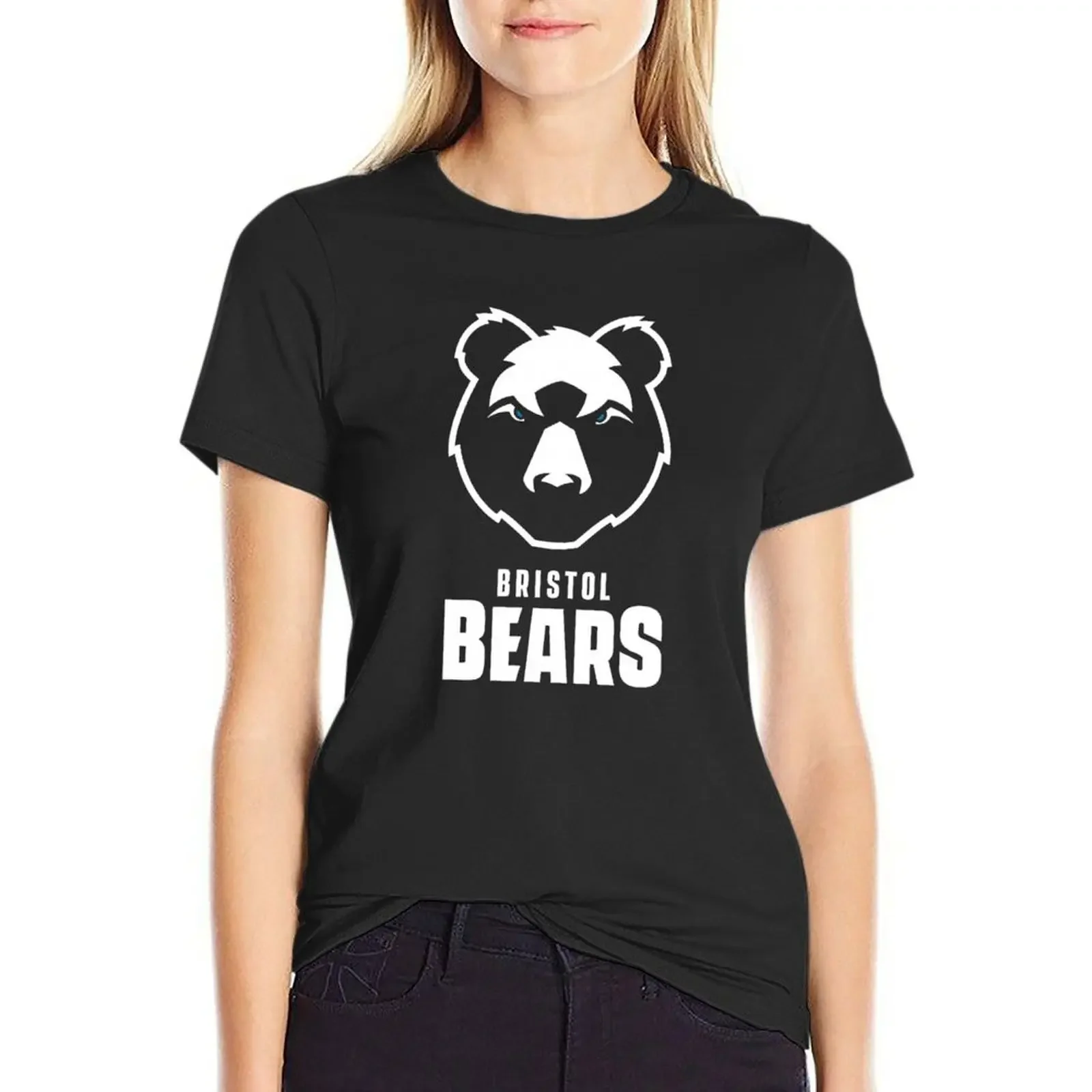 Bristol Bears Jersey T-Shirt lady clothes funny tshirts woman