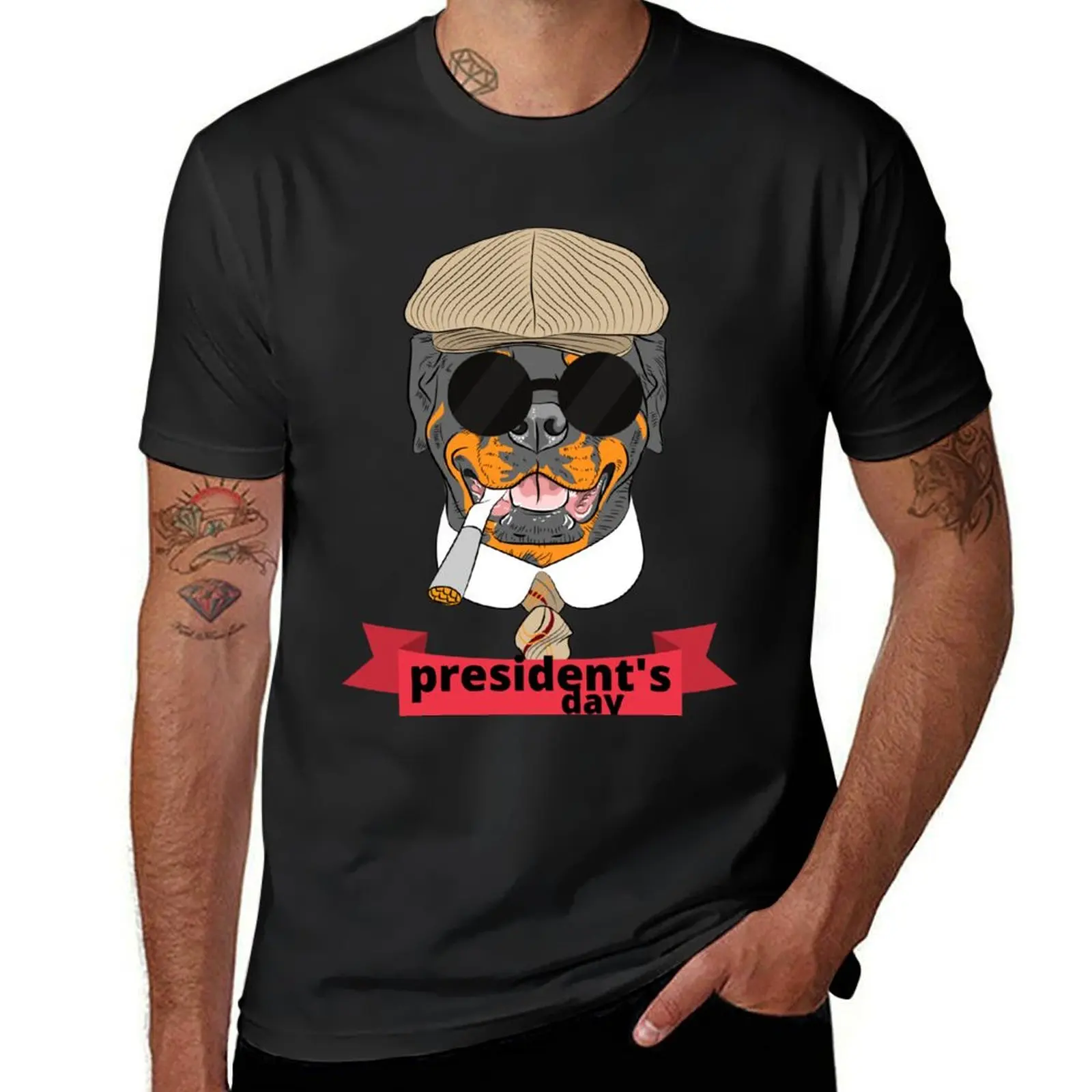 my dog is smarter than your president T-Shirt sports fans blacks mens t shirt