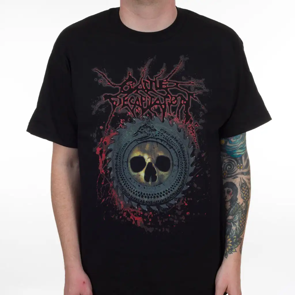 Top Cattle Decapitation‌ Graphic Cotton Band Shirt Unisex Summer Short Sleeve Fashion Brand Tee Luxury Casual Vintage Tees