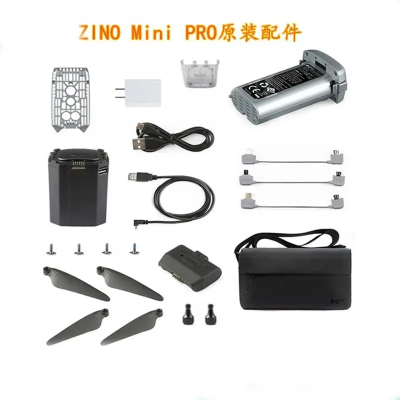 Hubsan ZINO MINI PRO / MINI SE RC Spare Parts blade screw charger remote control cable joystick Gimbal cover USB Bag etc