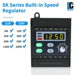 Multifunctional Motor Speed Controller SK Series Built-in Speed Regulator 110v to 220v