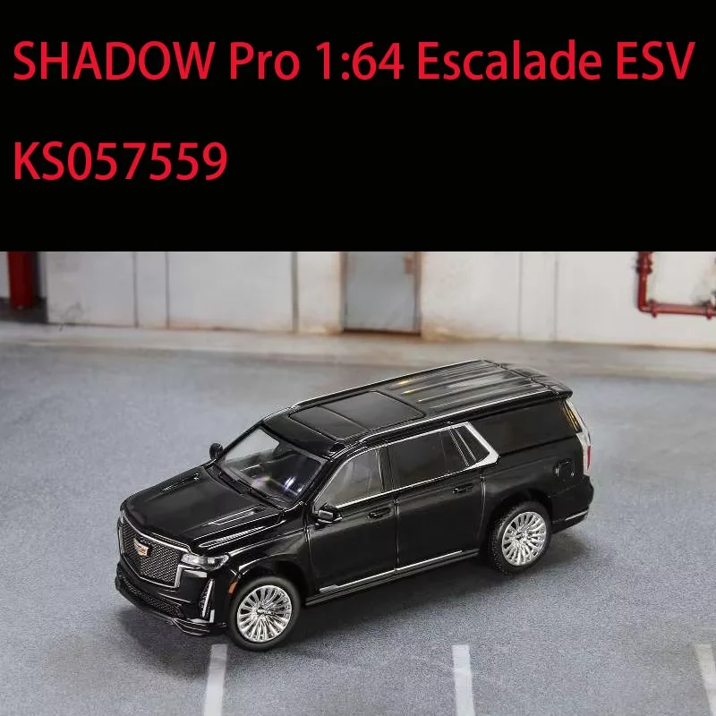 SHADOW Pro Diecast 1:64 Scale Escalade ESV 2023 Alloy Car Model
