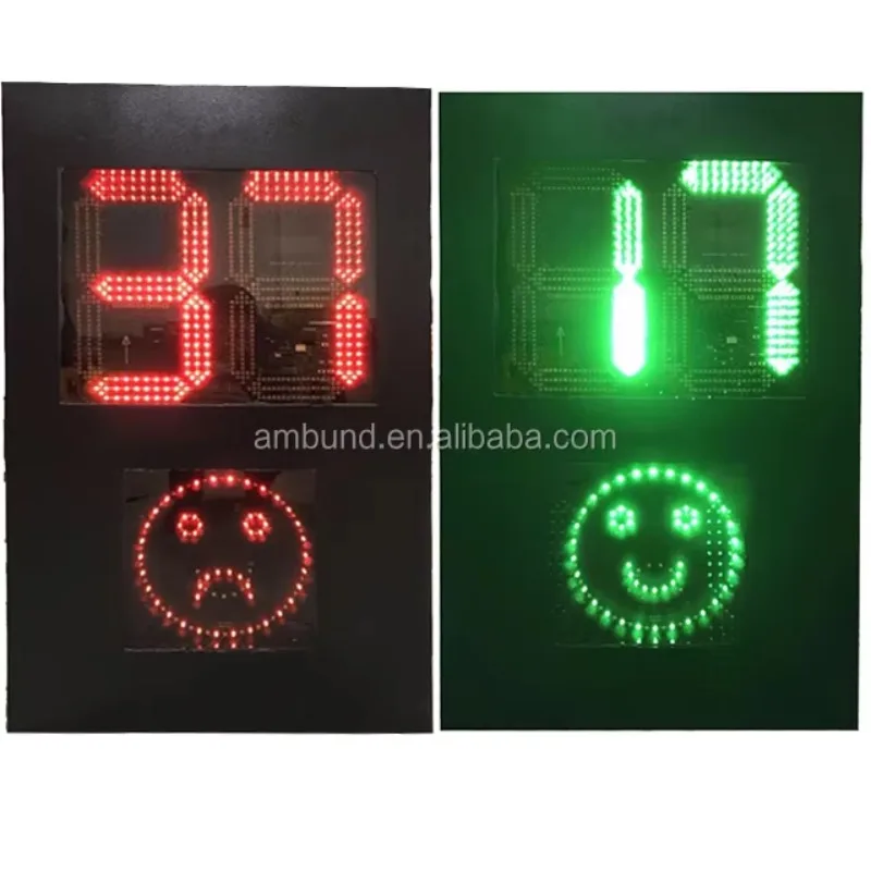 Traffic Road Solar Speed Indicator Highway Limit Sensor Detector Meter Display Sign Doppler Smile/Sad Face Speed Radar