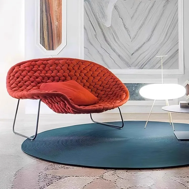 أريكة خارجية حبل كرسي واحد فناء حديقة سرير وإفطار شرفة الترفيه #3