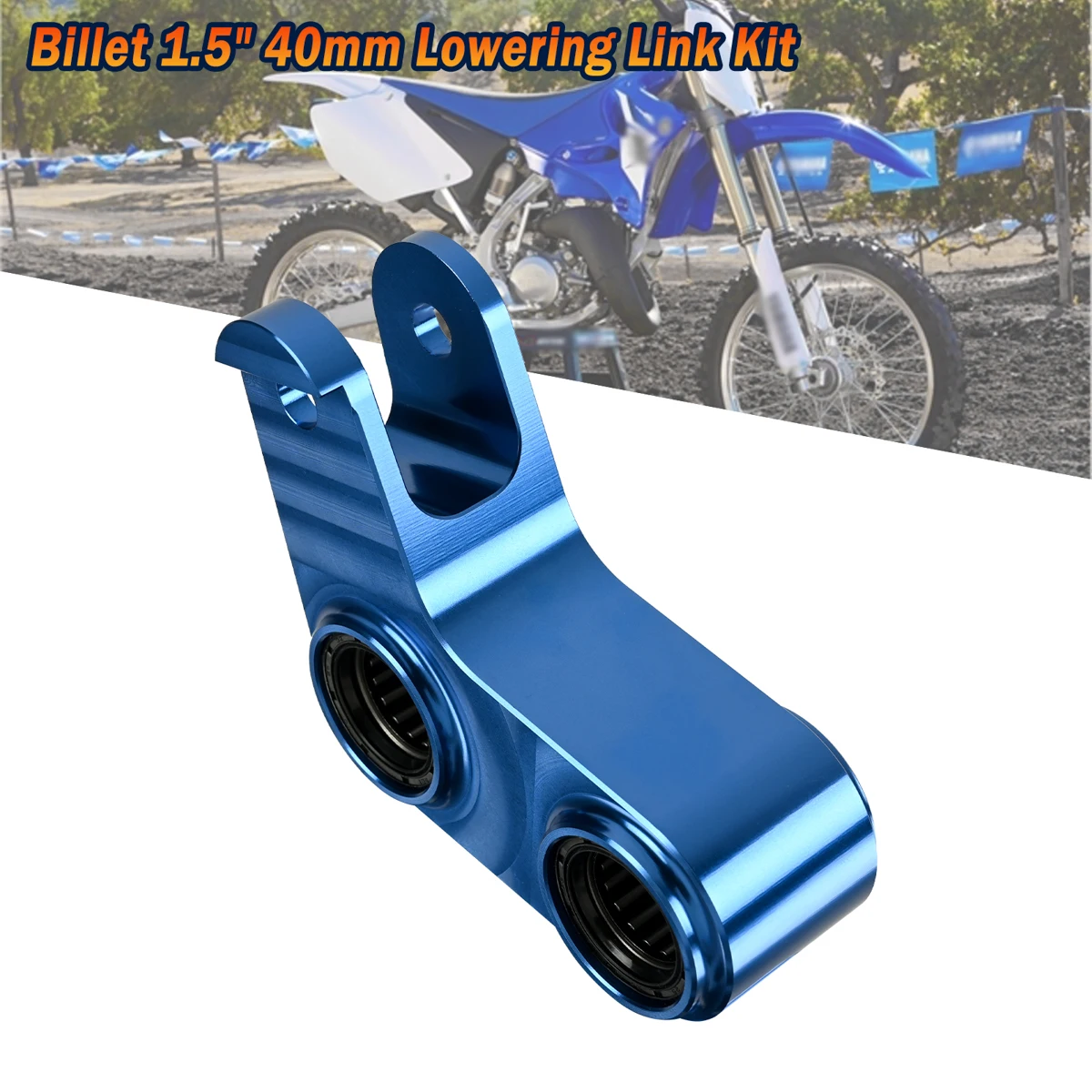 

Motorcycle Lowering Links Kit Rear Suspension Cushion Connecting For Yamaha YZ125 YZ125X YZ250 YZ250X YZ250F YZ450F Billet