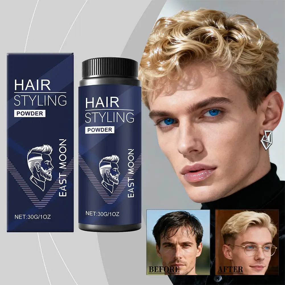 1 قطعة مسحوق تصفيف الشعر السيطرة على النفط مسحوق الشعر رقيق مسحوق الشعر زيادة حجم الشعر على الفور تصفيف طويل الأمد ل W3W8