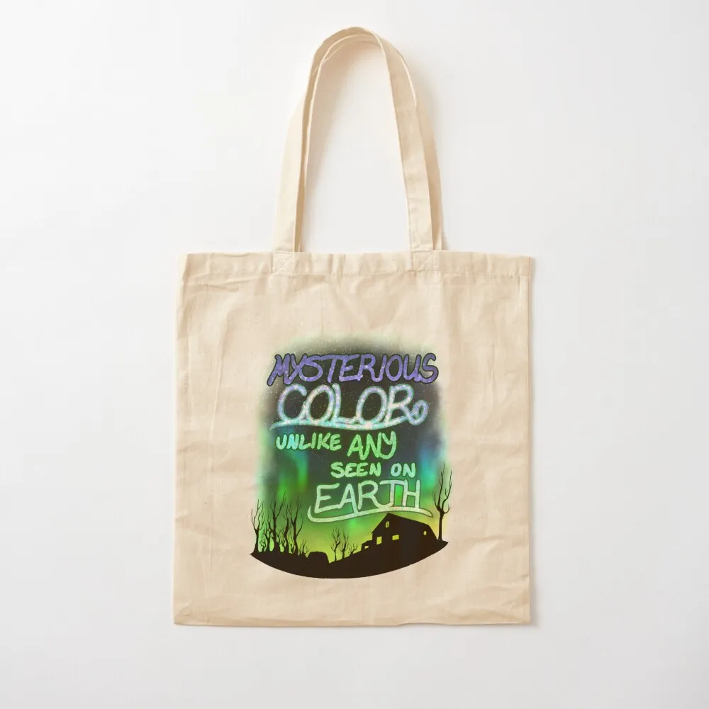 

Mysterious Color Unlike Any Seen On Earth Tote Bag foldable reusable bag shopper bag women canvas tote bags Canvas Tote