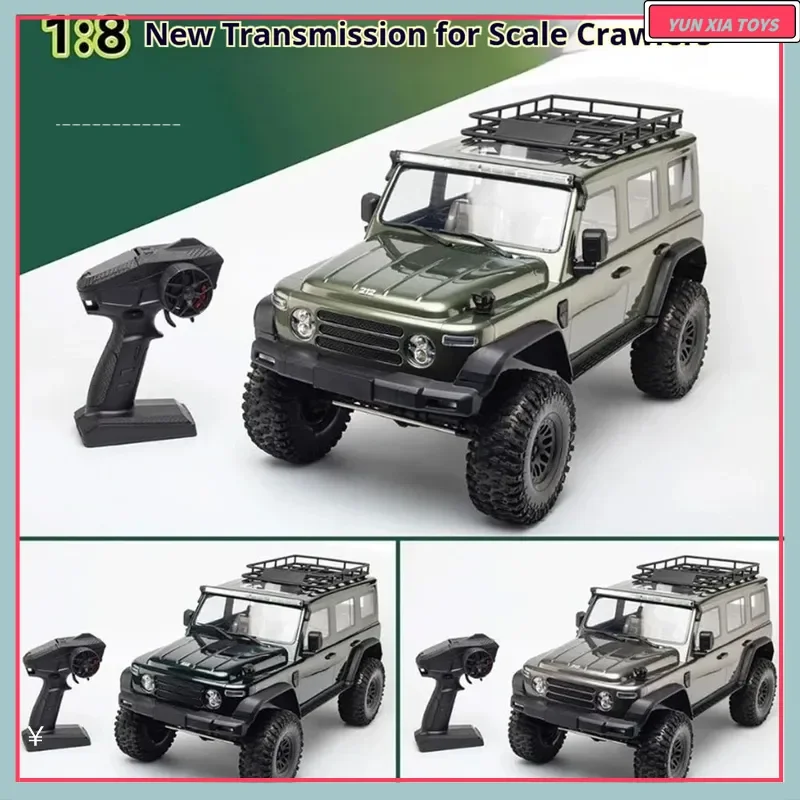 

Yikong Yk4084 1/8 212 Off-Road Vehicle Remote Control Electric Four-Wheel Drive Climbing Car Differential Lock Dual Speed Led