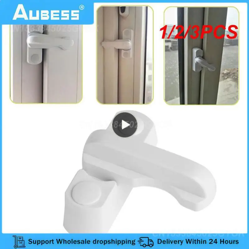 1/2/3PCS Aluminum Alloy Child Safe Security Window Door Sash Lock Safety Lever Handle Sweep T-lock Security Door