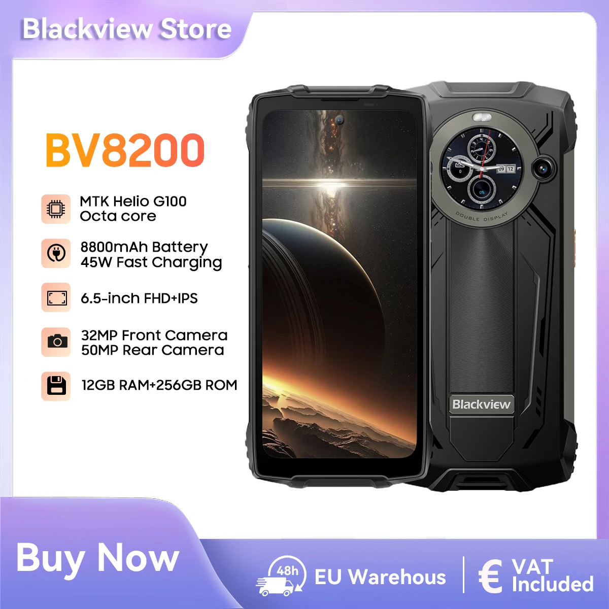 Blackview BV8200 Rugged phone 6.49