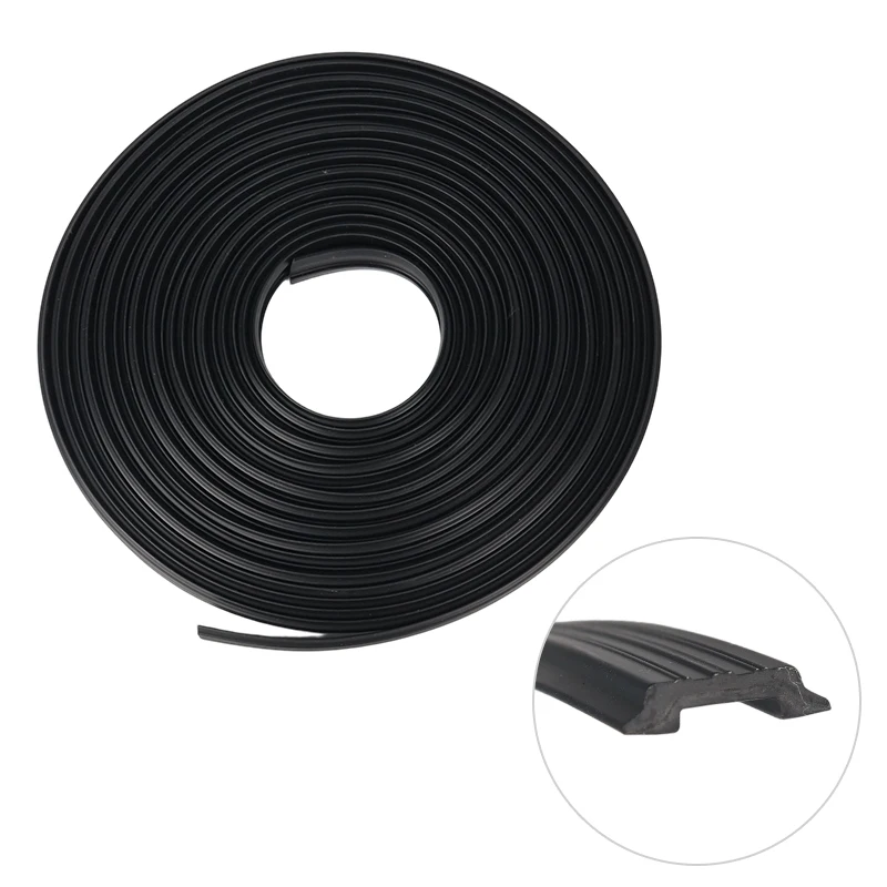 

10M Car RAIL INFILL STRIP SCREW COVER Car Anti-Collision Sealing Strip Door Anti-Scratch White Strip For CARAVAN MOTORHOME