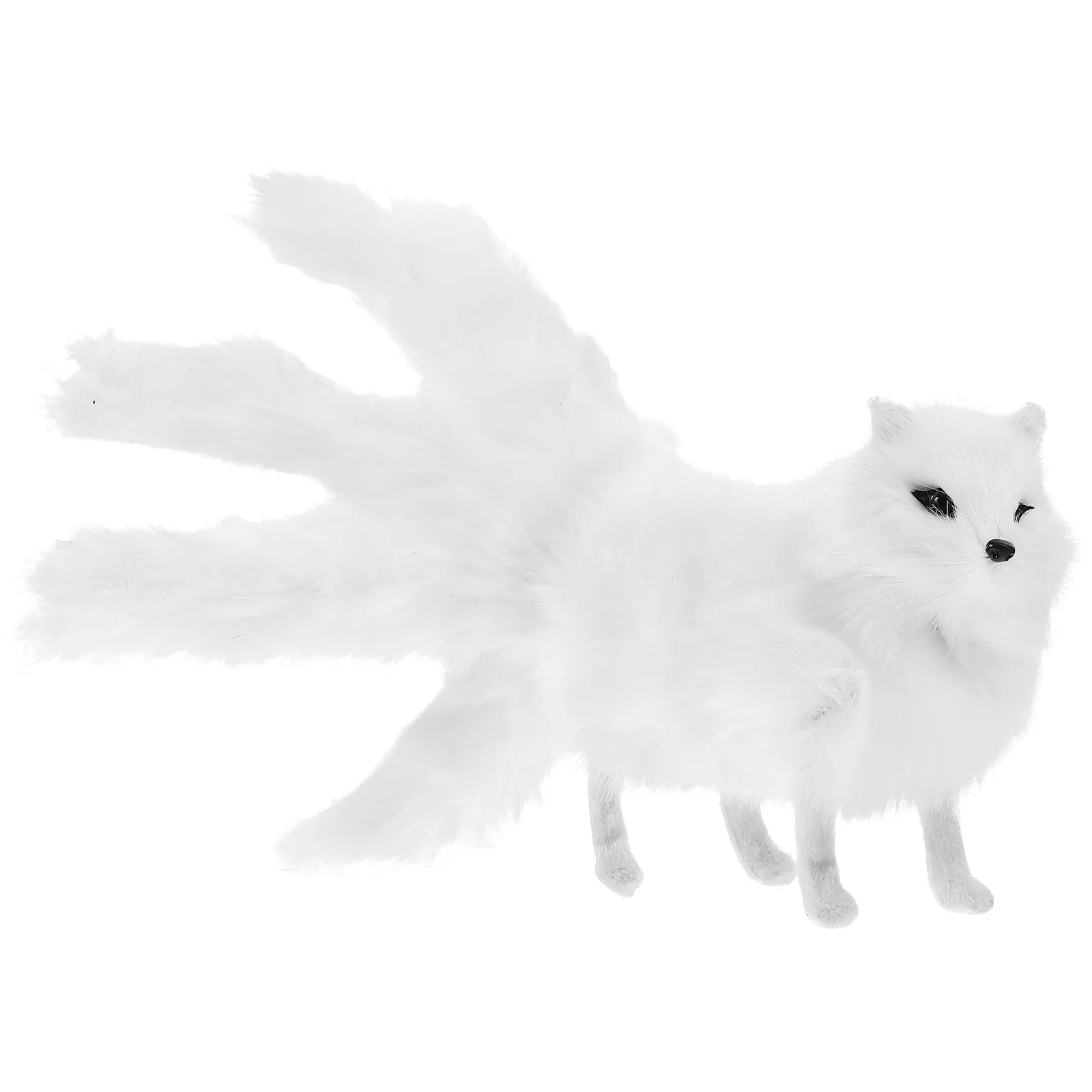 

Декоративная фигурка лисы ручной работы: реалистичная скульптура животного для дома и офиса